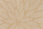 RITZ Flower Taupe Rectangle Placemat, 13 x 19 inch -- 12 per case