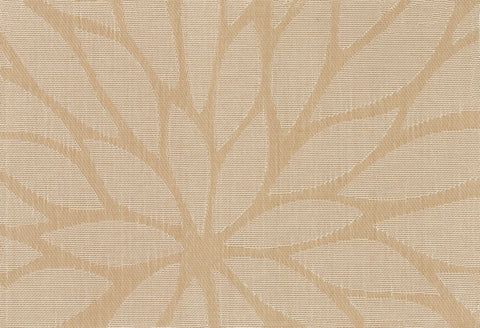 RITZ Flower Taupe Rectangle Placemat, 13 x 19 inch -- 12 per case