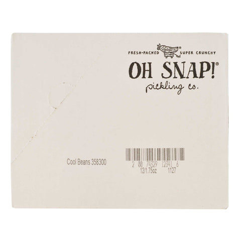OH Snap Cool Beans Pickled Green Beans, 1.75 Ounce -- 12 per case.