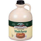 Maple Grove Dark Robust Maple Syrup, 64 Ounce Jug -- 6 per case.