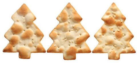 Valley Lahvosh Christmas Trees Crackerbread - Display Shipper, 4.5 Ounce -- 36 per case.