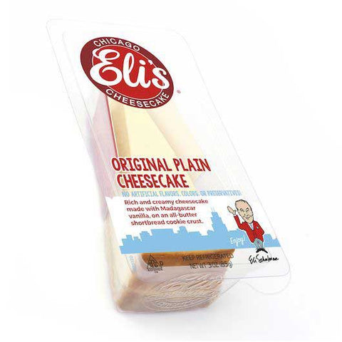 Elis Original Plain Cheesecake, 3 Ounce -- 24 per case