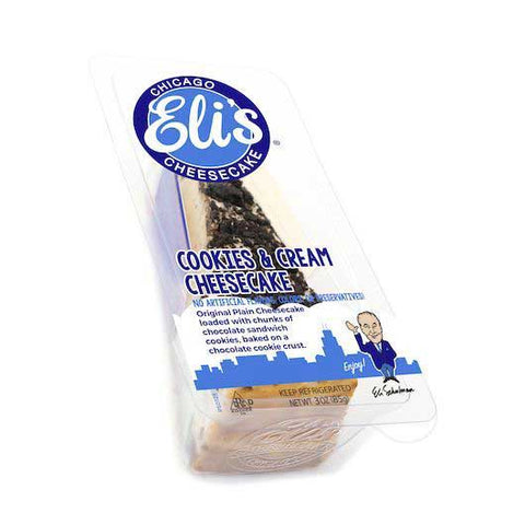 Elis Cookies and Cream Cheesecake, 3 Ounce -- 24 per case