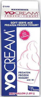Yocream Silk Almondmilk Chocolate Soft Serve Mix, 64 Ounce -- 6 per case