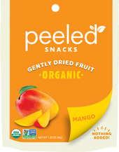 Peeled Much Ado About Mango Snacks, 1.4 Ounce -- 60 per case.