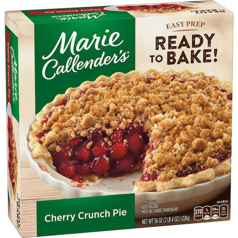 Marie Callenders Cherry Crunch Pie, 36 Ounce -- 4 per case