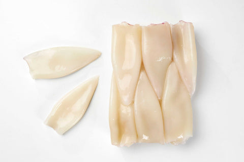 Pana Pesca Fully Cleaned Squid Tubes, 2.5 Pound -- 4 per case.