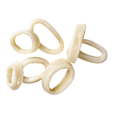 Pana Pesca Fully Cleaned Todarodes Squid Rings, 5 Pound -- 2 per case.