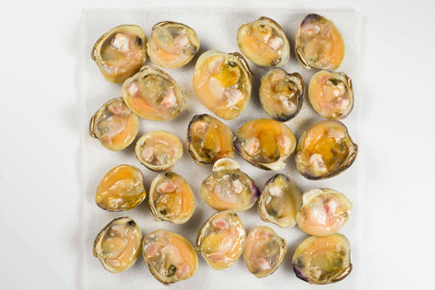 Panapesca Half Shell Clams, 12 Pound.