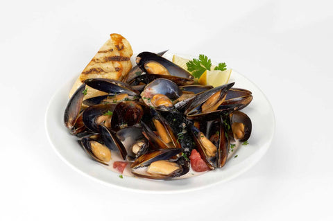 Panapesca Mussels In Shell, 1 Pound -- 10 per case.
