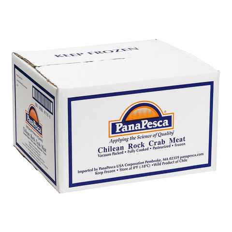 Pana Pesca Chilean Rock Crab Meat, 2 Pound -- 5 per case.