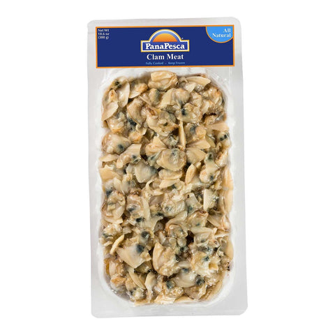 Pana Pesca Clam Meat Fully Cooked Skinpack, 10.6 Ounce -- 12 per case.