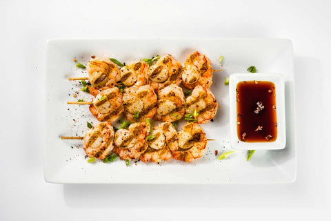 Panapesca Shrimp and Scallop Skewers, 10.6 Ounce -- 12 per case.