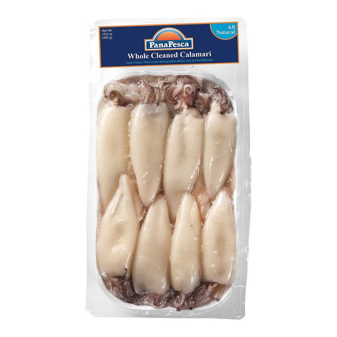 Panapesca Whole Cleaned Squid, 10.6 Ounce -- 12 per case.
