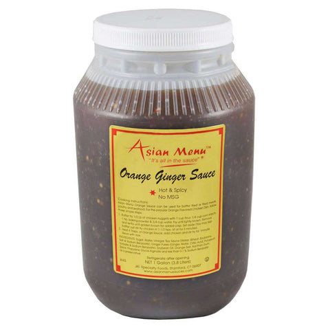 Asian Menu All Natural Orange Ginger Sauce, 1 Gallon -- 2 per case.