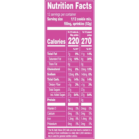 Duncan Hines Epic Cookie Dough Mix Kit, 22.19 Ounce -- 5 per case