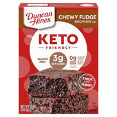 Duncan Hines Keto Friendly Chewy Fudge Brownie Mix, 10 Ounce -- 6 per case