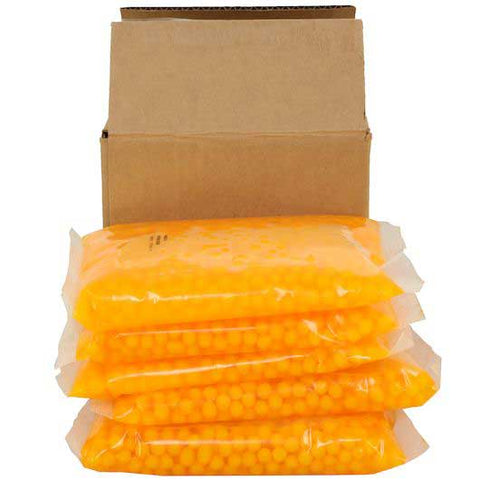 TR Toppers Mango Flavored Popping Boba, 2 Pound -- 5 per case