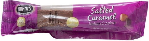 Nonnis Italian Salted Caramel Cookie -- 4 per case.