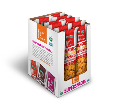 Made In Nature Mango Dried Fruit, 1 Ounce -- 60 per case.