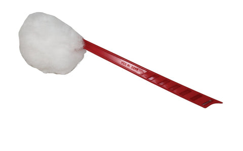 Impact Products Deluxe Red Toilet Bowl Mop, 12 inch Length x 5 3/4 inch Width -- 100 per case.