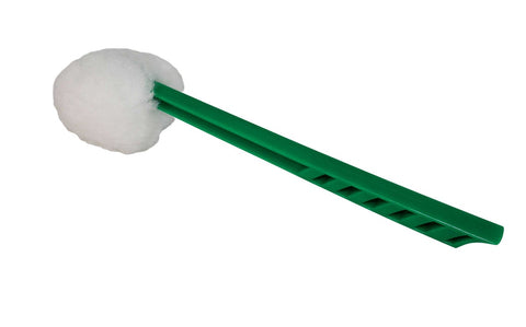 Impact Products Green Duralon Toilet Bowl Mop, 12 inch Length x 4 1/2 inch Width -- 100 per case.