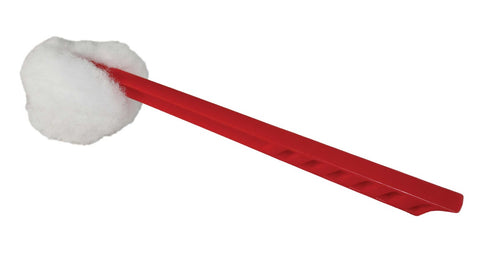 Impact Products Red Duralon Toilet Bowl Mop, 12 inch Length x 4 1/2 inch Width -- 100 per case.