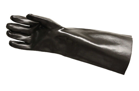 Impact Products Pro Guard Black Large PVC Lined Single Dip Interlock Knit Glove -- 6 per case.