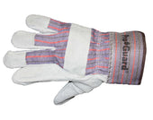 Pro-Guard Leather Safety Cuff Gloves -- 6 per case