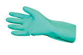 Impact Products Pro Guard 15 Mil Flock Lined Large Nitrile Gloves -- 6 per case.