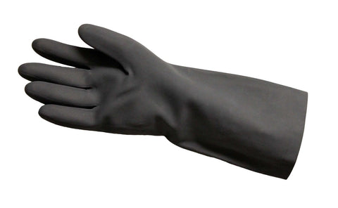Impact Products Pro Guard Black Long Sleeve Flock Lined Neoprene Gloves, 15 inch -- 6 per case.