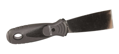 Impact Products Black/Silver Stiff Blade Economy Putty Knife, 1 1/2 inch Width x 8 1/2 inch Length -- 144 per case.