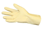 Impact Products Pro Guard Natural Reusable Unlined Small Latex Gloves -- 6 per case.