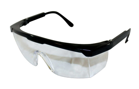 Impact Products Pro Guard 801 Series Clear Anti-Fog Lens/Black Frame Safety Glass -- 144 per case.