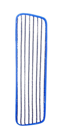 Impact Products Microfiber Technologies Blue/White Flat Finish Mop, 18 inch Length x 5 inch Width -- 120 per case.