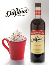 Da Vinci Classic Chocolate Mint Flavoured Syrup, 750 Milliliter Glass Bottle -- 12 per case.