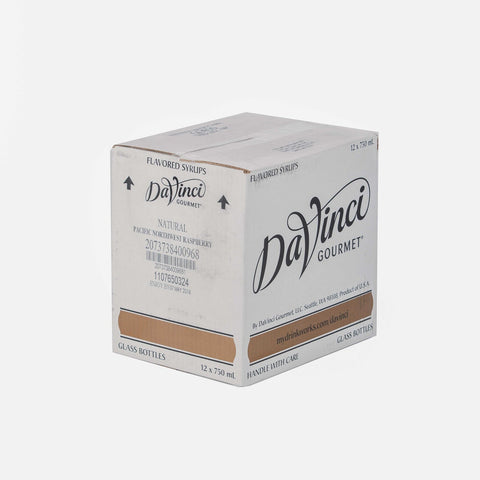 DaVinci Gourmet Natural Pacific Northwest Raspberry Syrup, 700 Milliliter -- 12 per case.