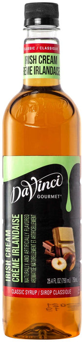 Davinci Gourmet Irish Cream Syrup, 750 Milliliter -- 12 per case