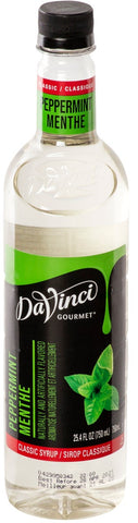 Davinci Gourmet Peppermint Syrup, 750 Milliliter -- 12 per case