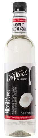 Davinci Gourmet Coconut Syrup, 750 Milliliter -- 12 per case