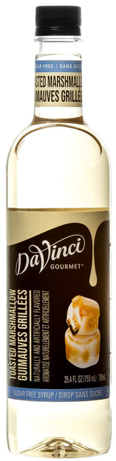 Davinci Gourmet Sugar Free Toasted Marshmallow Syrup, 750 Milliliter -- 12 per case