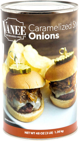 Vanee Onion Topping, 48 Ounce -- 6 per case.