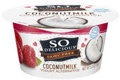 So Delicious Dairy Free Cultured Organic Coconut Raspberry Yogurt Alternative, 5.3 Ounce -- 12 per case