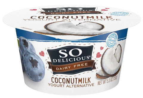 So Delicious Organic Coconut Strawberry Banana Yogurt Alternative, 5.3 Ounce -- 12 per case
