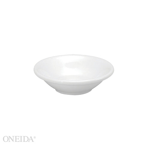 Buffalo Cream White Undecorated Rolled Edge Fruit Dish, 3.75 Ounce -- 36 per case.
