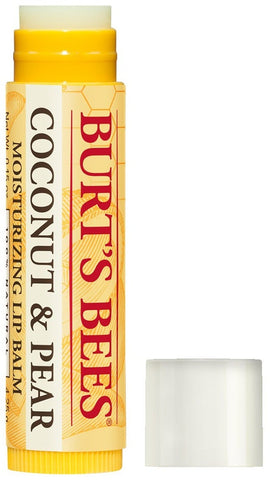 Burts Bees Coconut and Pear Moisturizing Lip Balm, 0.15 Ounce Refill -- 72 per case