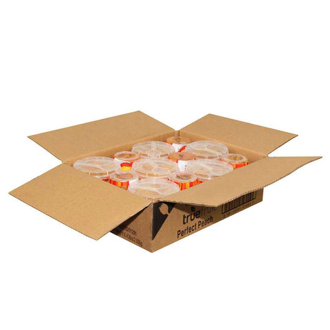 Sundia True Fruit Perfect Peach with Lid, 7 Ounce -- 12 per case.