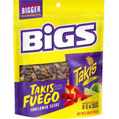 Bigs Takis Fuego Hot Chili Lime Flavor Sunflower Seeds, 5.35 Ounce -- 12 per case