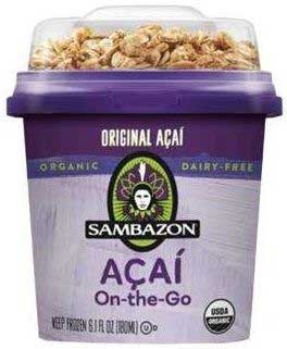 Sambazon Organic On The Go Acai Bowl, 173 Gram -- 12 per case