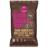 Angies Boom Chicka Pop Dark Chocolaty Drizzled Sea Salt Kettle Corn, 5.5 Ounce -- 12 per case